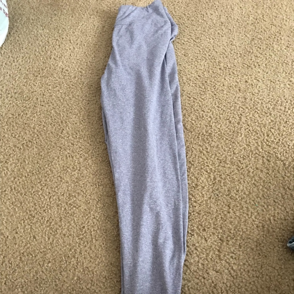Lularoe heather gray leggings